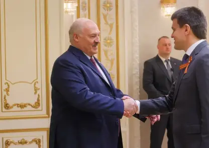 Губернатор Красноярского края Михаил Котюков и президент Беларуси Александр Лукашенко провели рабочую встречу в Минске