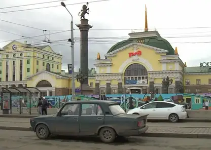 В Красноярске у ж/д вокзала готовят площадку под метро