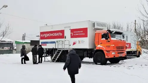 В апреле мобильная поликлиника будет работать на востоке Красноярского края