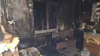 Троих детей спасли из загоревшейся пятиэтажки на Щорса в Красноярске
