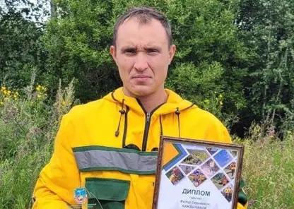 Лучшим лесным пожарным Красноярского края стал Фёдор Канзычаков