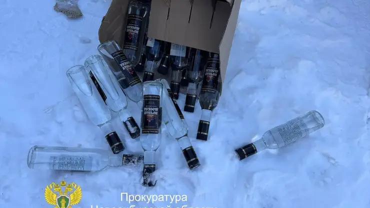 В Новосибирске раскрыта крупная схема незаконного оборота алкоголя: изъято свыше 18 тысяч бутылок