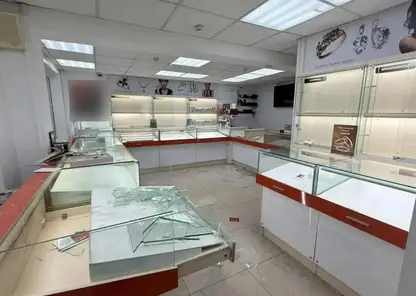 Пьяный ачинец разгромил ювелирный магазин и похитил украшения на 100 тысяч рублей