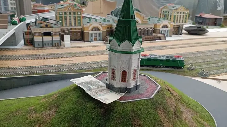 Мини-Красноярск появился в московском музее «Царь-макет»