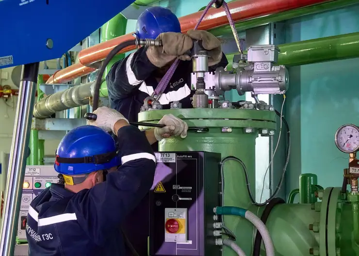 На Богучанской ГЭС создан участок  компании АО «Гидроремонт-ВКК»