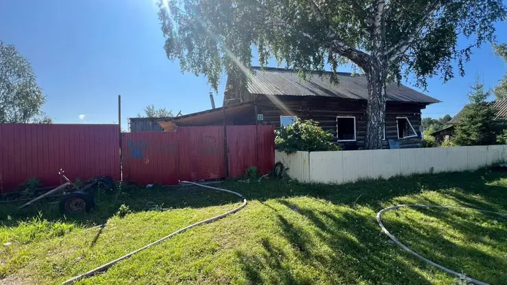 В Красноярском крае в пожаре погиб 8-летний ребенок