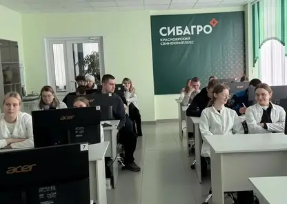 Встречу без галстуков организовали сотрудники «Сибагро» на кадровом форуме в Красноярском аграрном университете