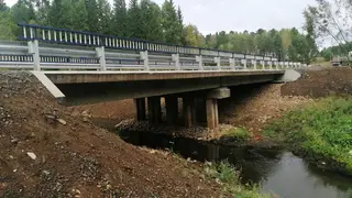 В Красноярском крае завершен ремонт моста через реку Куруп В Красноярском крае завершен ремонт моста через реку Куруп