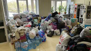 Десятки тонн гуманитарной помощи для погорельцев собрали за день жители Красноярского края Десятки тонн гуманитарной помощи для погорельцев собрали за день жители Красноярского края