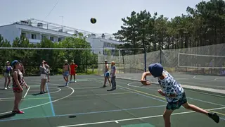 В Красноярске с детьми занимаются народными подвижными играми В Красноярске с детьми занимаются народными подвижными играми