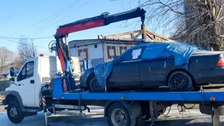 Борьбу с брошенными автомобилями продолжают в Красноярске