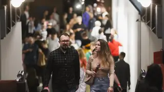 В Красноярске прошел ночной арт-фестиваль «Иначе»