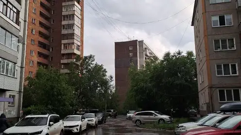 пасмурно дождь дом