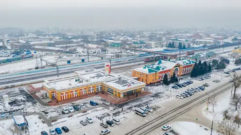 Железнодорожный вокзал Абакан