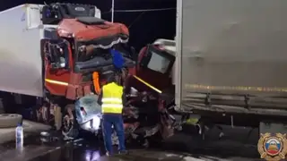 Сразу два смертельных ДТП произошло на трассе в Иркутской области