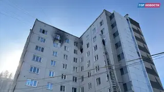 Пожар в общежитии Красноярска локализован