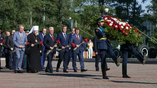 В Красноярске почтили память погибших в годы Великой Отечественной войны В Красноярске почтили память погибших в годы Великой Отечественной войны