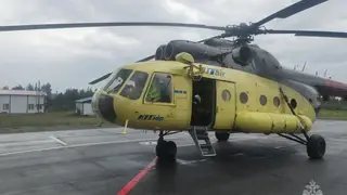 Вертолёт Ми‑8 совершил жёсткую посадку на севере Красноярского края