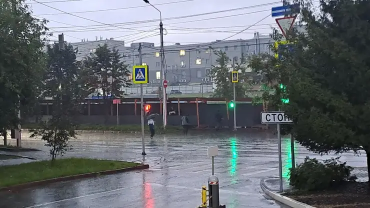 Дождь погода Красноярск