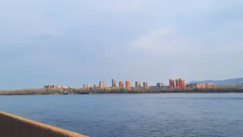река енисей набережная погода