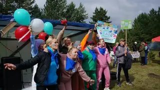 Туристический слет на берегах Карабулы Туристический слет на берегах Карабулы