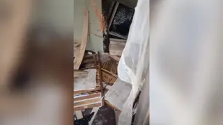 Медведь разгромил охотничий домик главы Минусинского округа