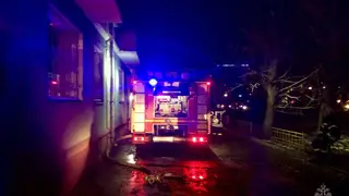 Причиной утреннего пожара на Профсоюзов в Красноярске стала детская шалость