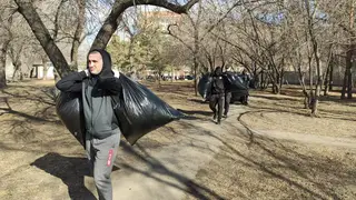 В Красноярске из-за непогоды перенесли субботник В Красноярске из-за непогоды перенесли субботник