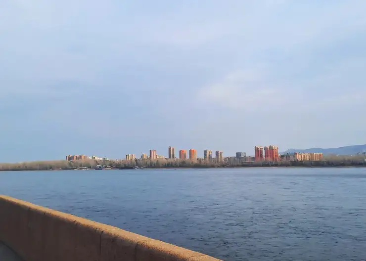 река енисей набережная погода