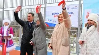 В Минусинске при поддержке «Единой России» открыли «умную» спортплощадку