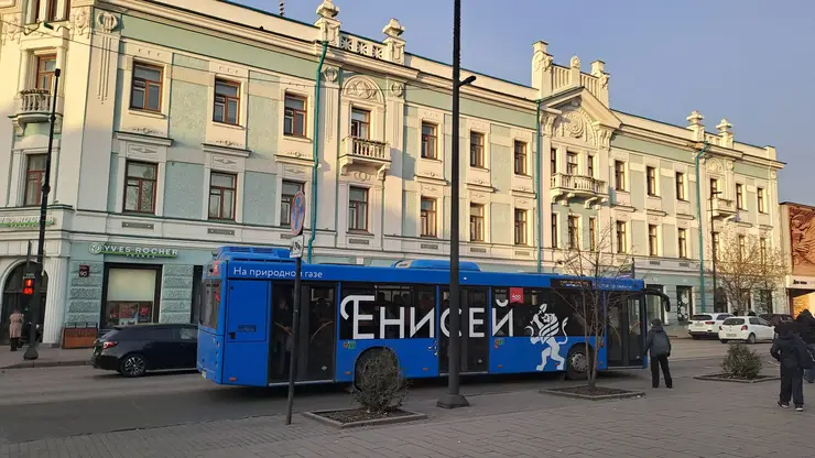 Автобус на газе транспорте газ