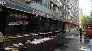 В Красноярске из-за подожженного пуха загорелось кафе В Красноярске из-за подожженного пуха загорелось кафе