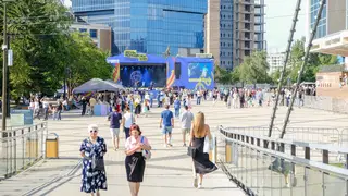 Красноярцев призывают проголосовать за молодежную столицу России Красноярцев призывают проголосовать за молодежную столицу России