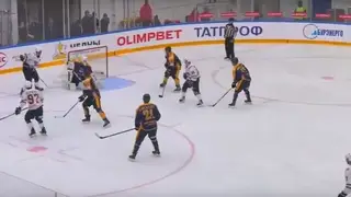 Красноярский ХК «Сокол» одержал победу над ХК «Челны» со счётом 3:0