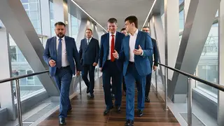 В Красноярск прибыл министр экономического развития России Максим Решетников