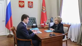Губернатор Красноярского края Михаил Котюков обсудил с председателем Совета Федерации РФ вопросы социально-экономического развития региона Губернатор Красноярского края Михаил Котюков обсудил с председателем Совета Федерации РФ вопросы социально-экономического развития региона