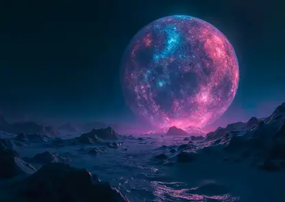 луна небо космос астрономия