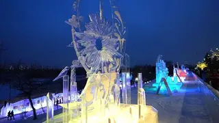 Иностранные мастера вернутся на фестиваль ледовой скульптуры в Красноярске Иностранные мастера вернутся на фестиваль ледовой скульптуры в Красноярске