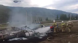 В МЧС поделились уточненными данными в связи с аварией вертолета на Алтае В МЧС поделились уточненными данными в связи с аварией вертолета на Алтае