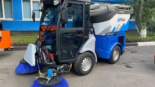 Маленькие уборочные машины будут чистить тротуары Красноярска