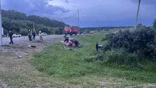 На Чуйском тракте пьяная женщина устроила смертельное ДТП На Чуйском тракте пьяная женщина устроила смертельное ДТП