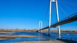 В Красноярске на метр увеличится уровень воды в Енисее к концу октября