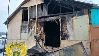 Женщина и двое детей погибли при пожаре в Новосибирске Женщина и двое детей погибли при пожаре в Новосибирске