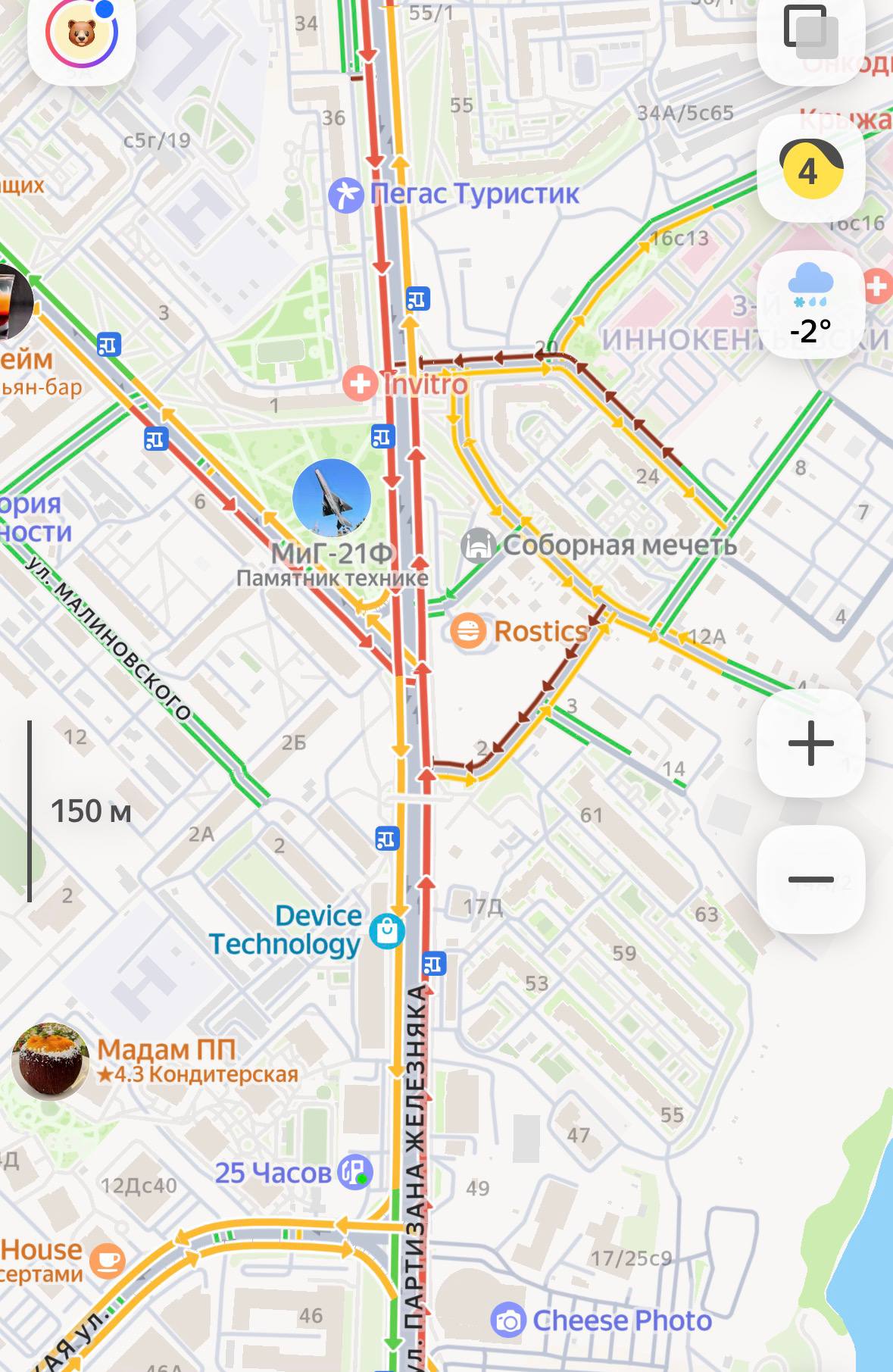 Скриншот: Яндекс. Карты