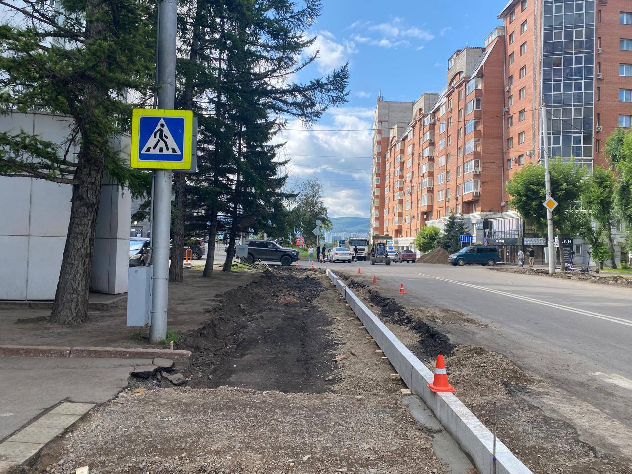 Фото: Telegram-канал «Управление дорог | Красноярск»