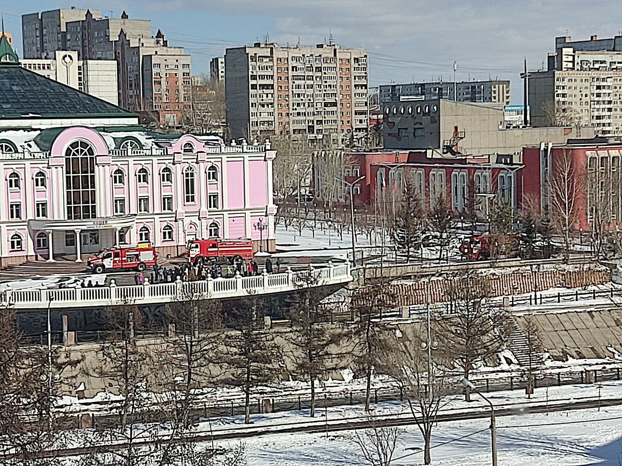 В Красноярске из детского дома им. Х.М. Совмена эвакуировали людей -  Сибновости