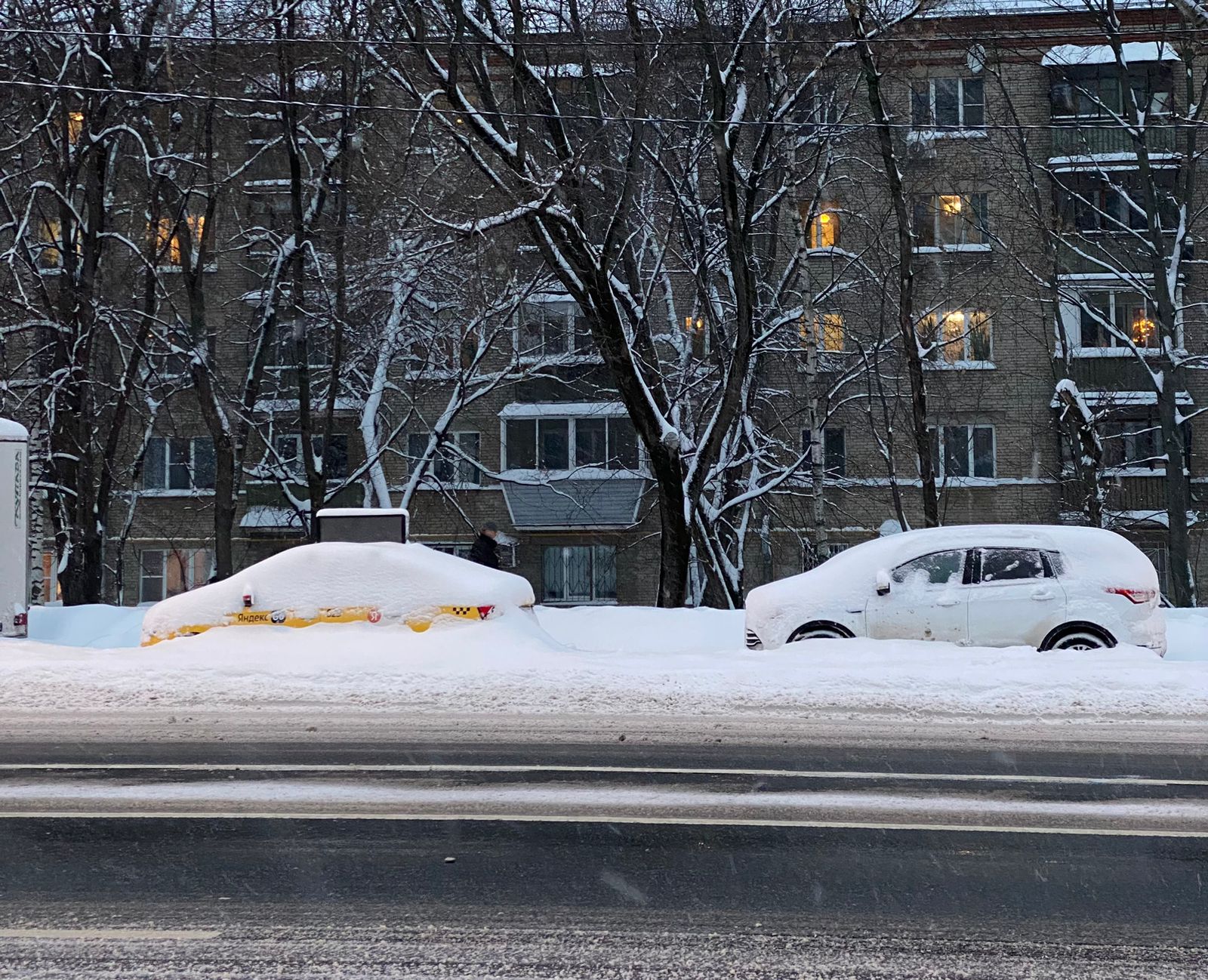 Такого разгула стихии не было 81 год: Москву завалило снегом - Сибновости