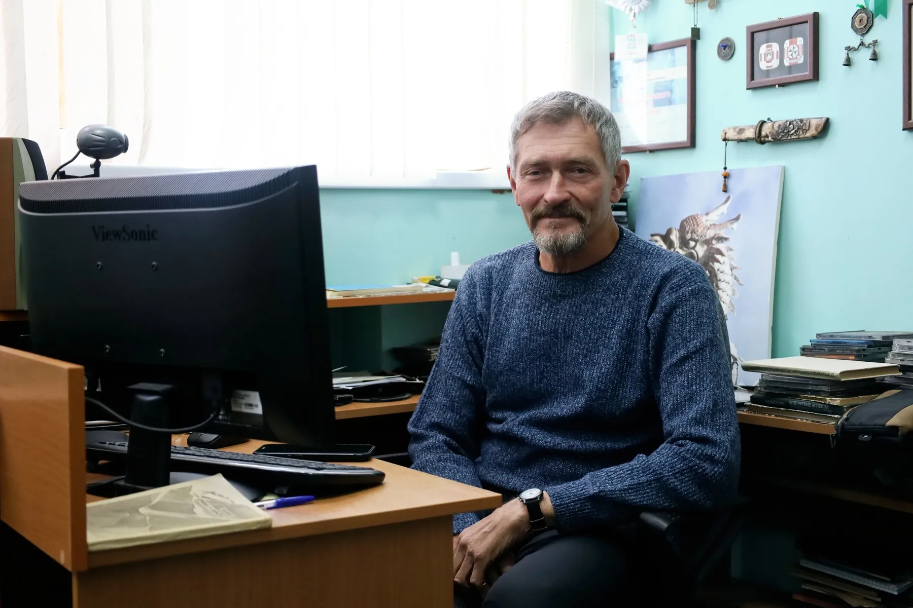 Кандидат географических наук П.С. Бородавко. Фото: Томский научный центр СО РАН