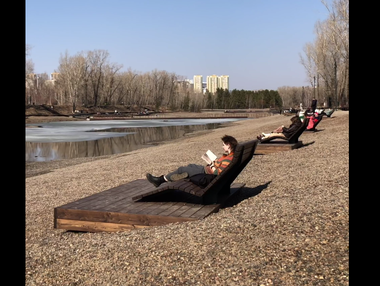 В Красноярске в Татышев-парке продолжается преображение озера «Любовь» -  Сибновости