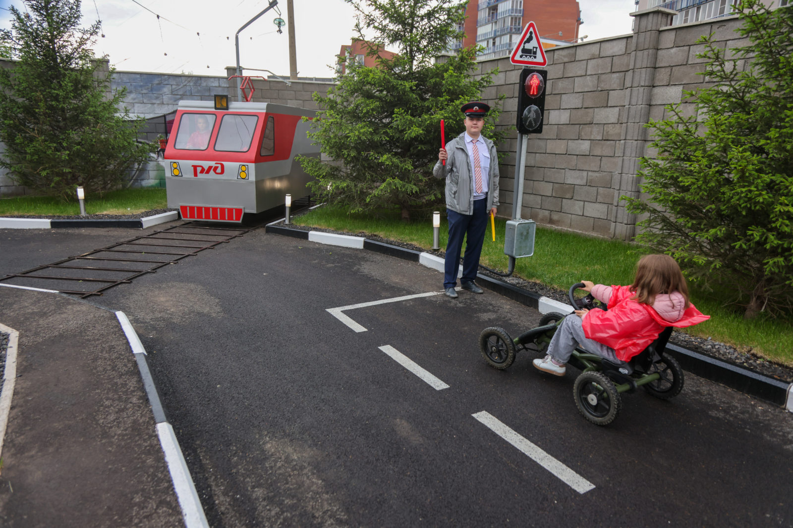 В Красноярске появился Центр безопасности дорожного движения с детским  автогородком - Сибновости